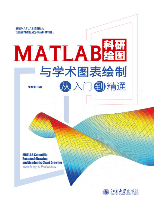 Cover image for MATLAB科研绘图与学术图表绘制从入门到精通